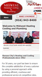 Mobile Screenshot of midwestheating.com